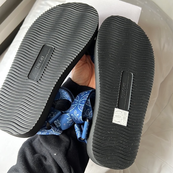 NEW SUICOKE Navy Bandana Paisley DEPA-CAB Sandals - Picture 7 of 8